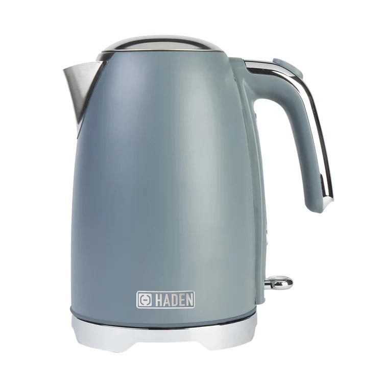 Haden Perth Slate Gray 1.7 Liter Electric Kettle